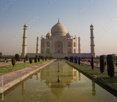 Taj Mahal al amanecer