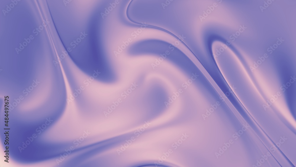 Obraz premium Wavy abstract futuristic background. Horizontal background with aspect ratio 16 : 9