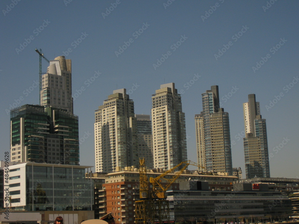 Naklejka premium skyscrapers