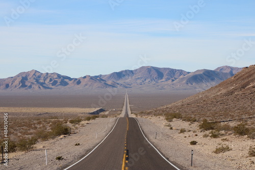 road in death valley