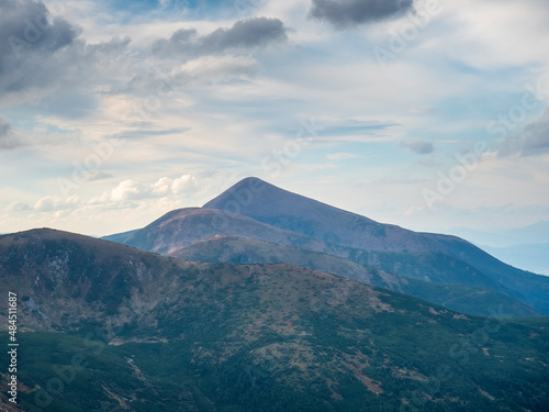 Mount Hoverla. The highest peak in Ukraine.