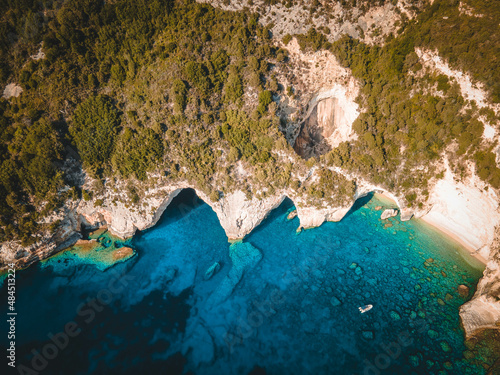 Blue caves of Paxos island © Pat