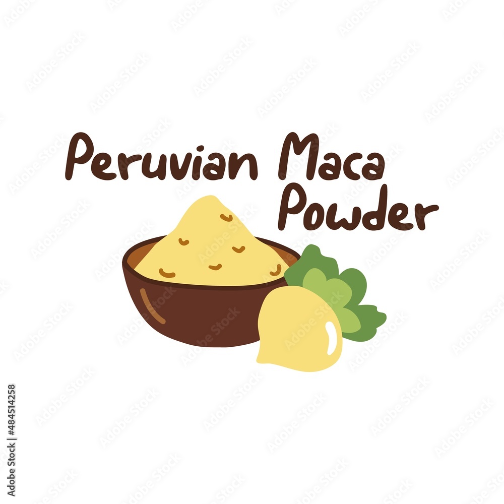 Peruvian maca root powder label, quality sticker Peruvian maca root powder label, quality sticker