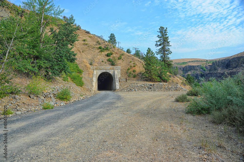 Tunnel in the country