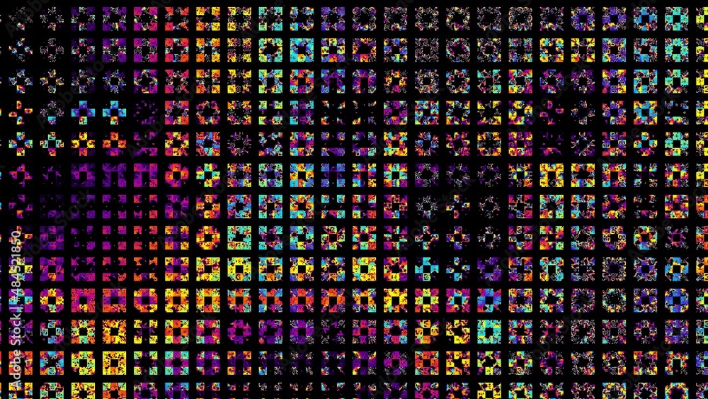 Digital fractal pattern. Abstract background. Digital fractal pattern. Abstract background.