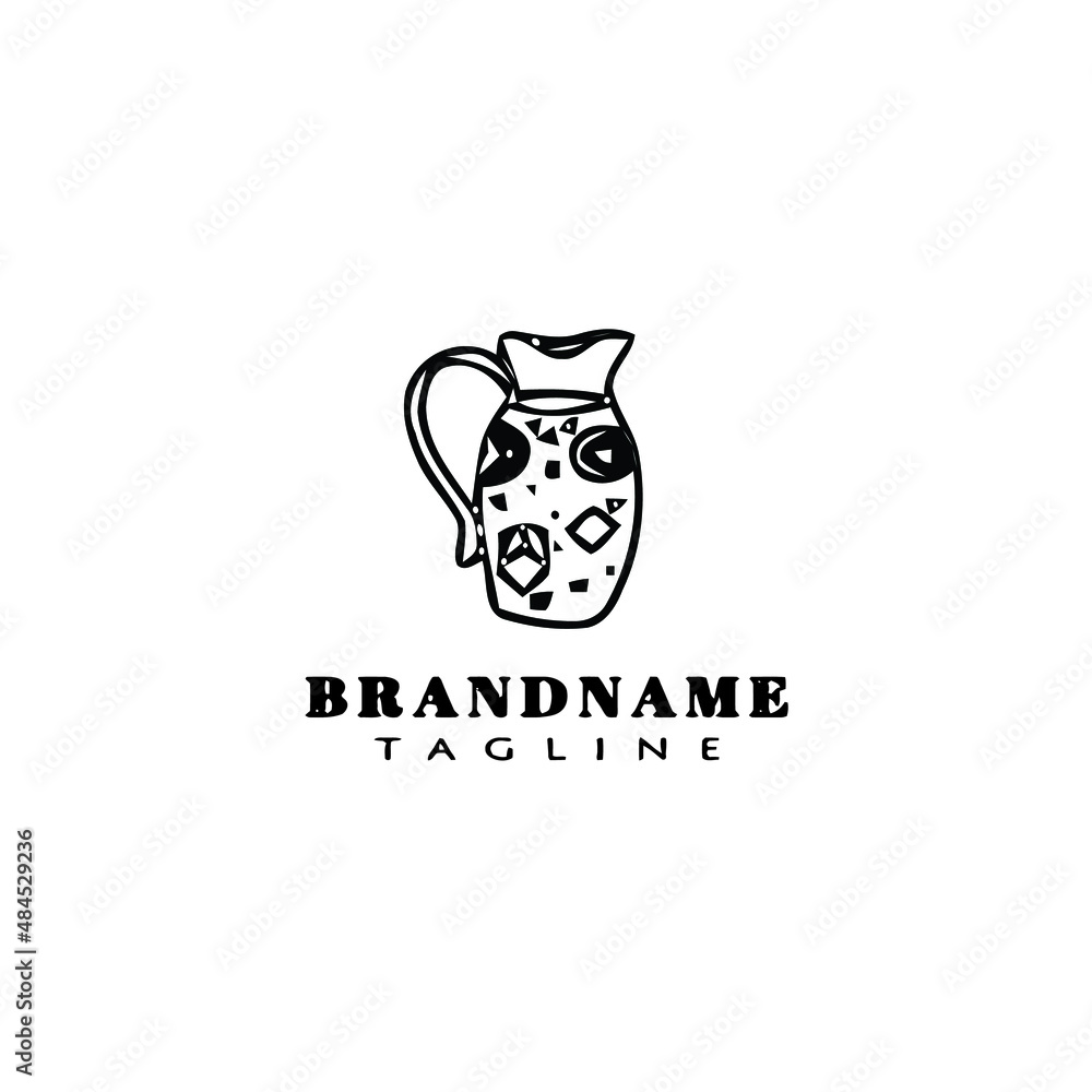 jar ewer logo icon design vector illustration jar ewer logo icon design vector illustration