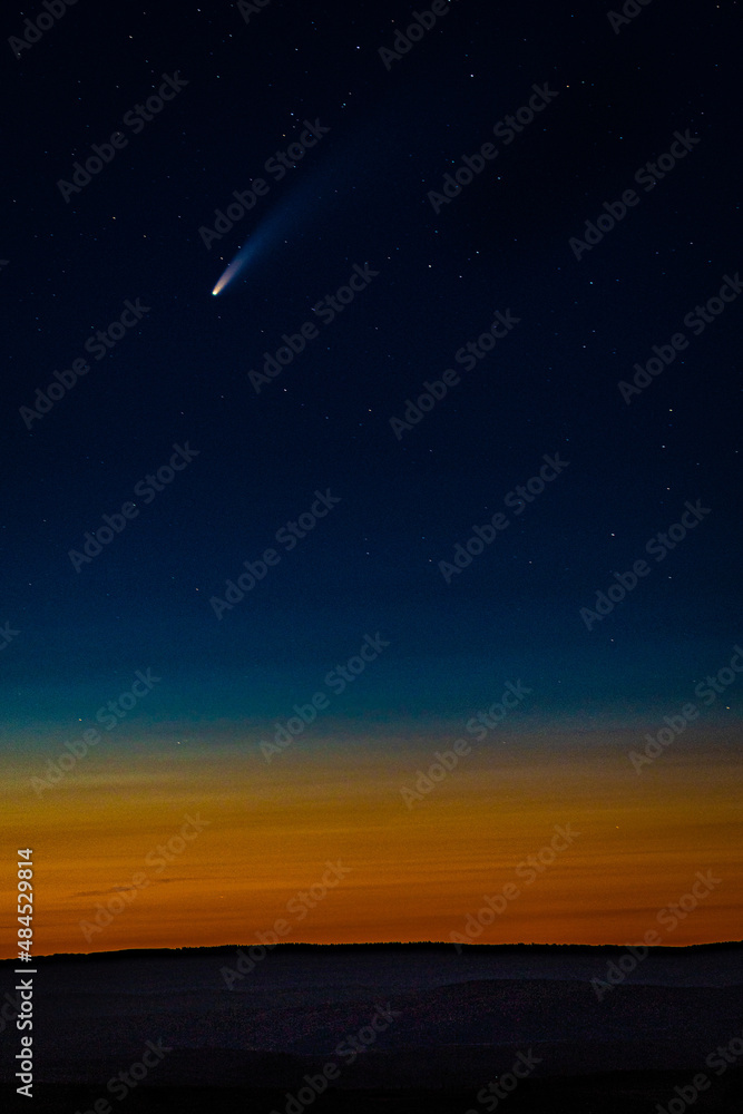 Comet Neowise over Northeast Oregon