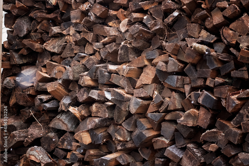 stacked firewood stacked firewood