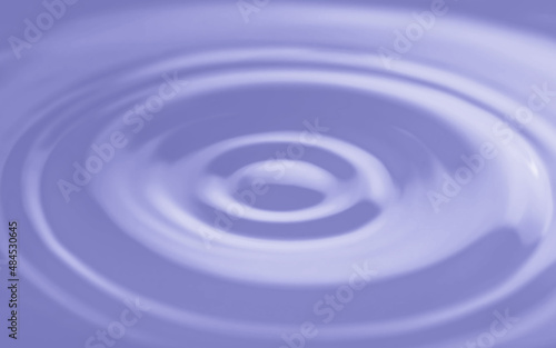 Water ripples. Very Peri - color of the year 2022