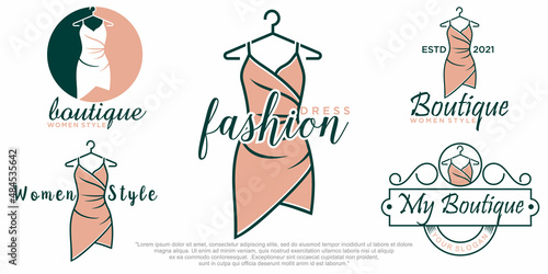 Fashion Logo Vector Art. icon set Logo design Template