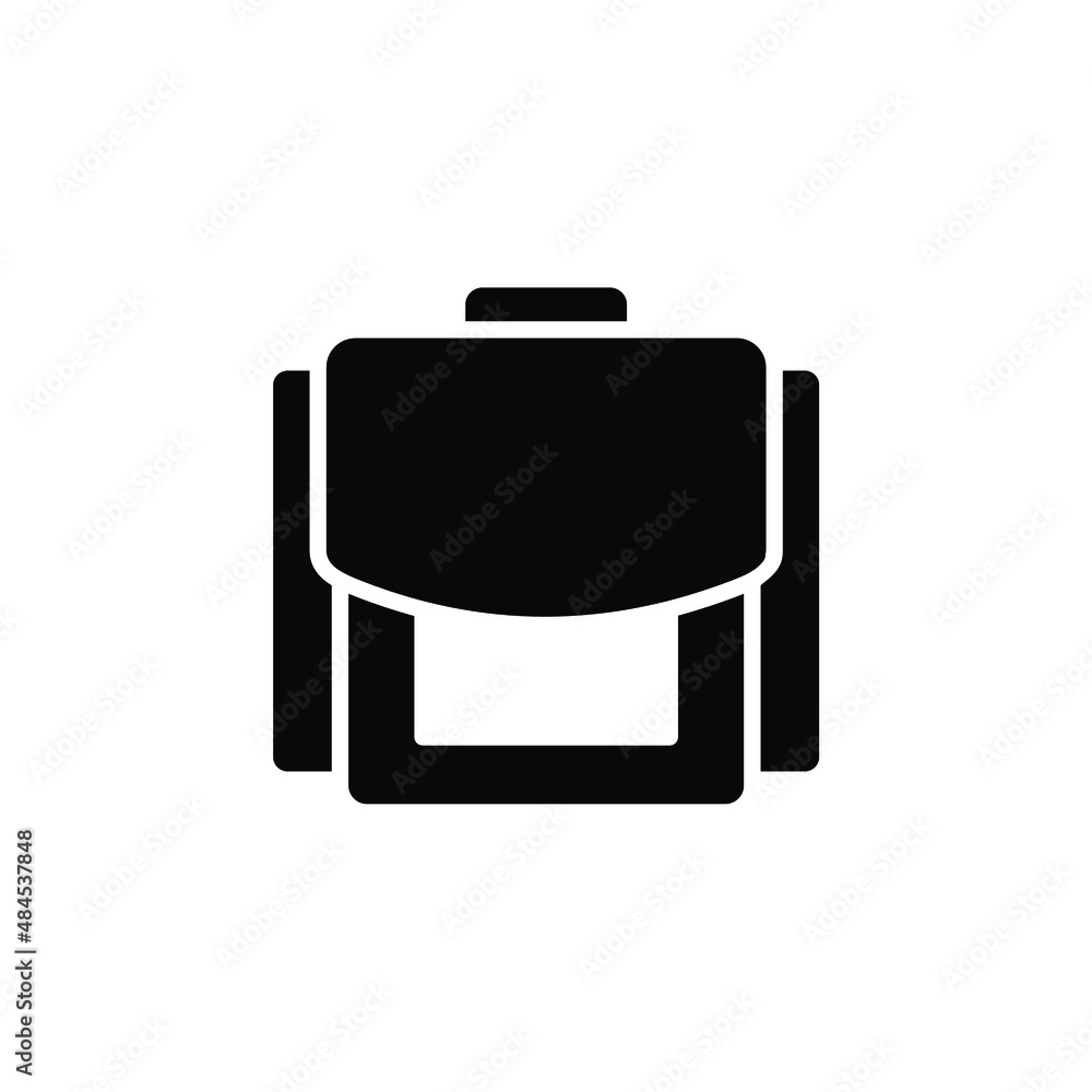 Backpack, School, Rucksack, Knapsack Solid Icon Vector Illustration Logo Template. Suitable For Many Purposes. Backpack, School, Rucksack, Knapsack Solid Icon Vector Illustration Logo Template. Suitable For Many Purposes.