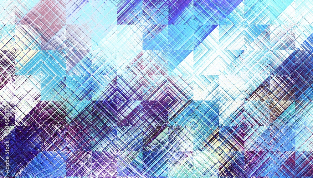 Abstract fractal pattern. Abstract fractal pattern.