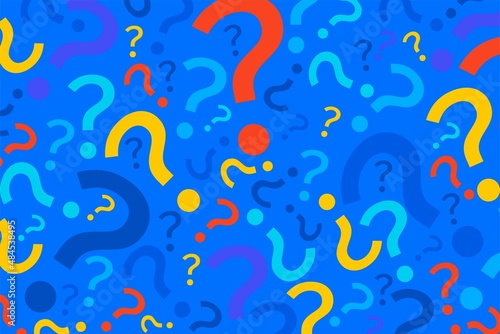 Abstract Question Mark Background