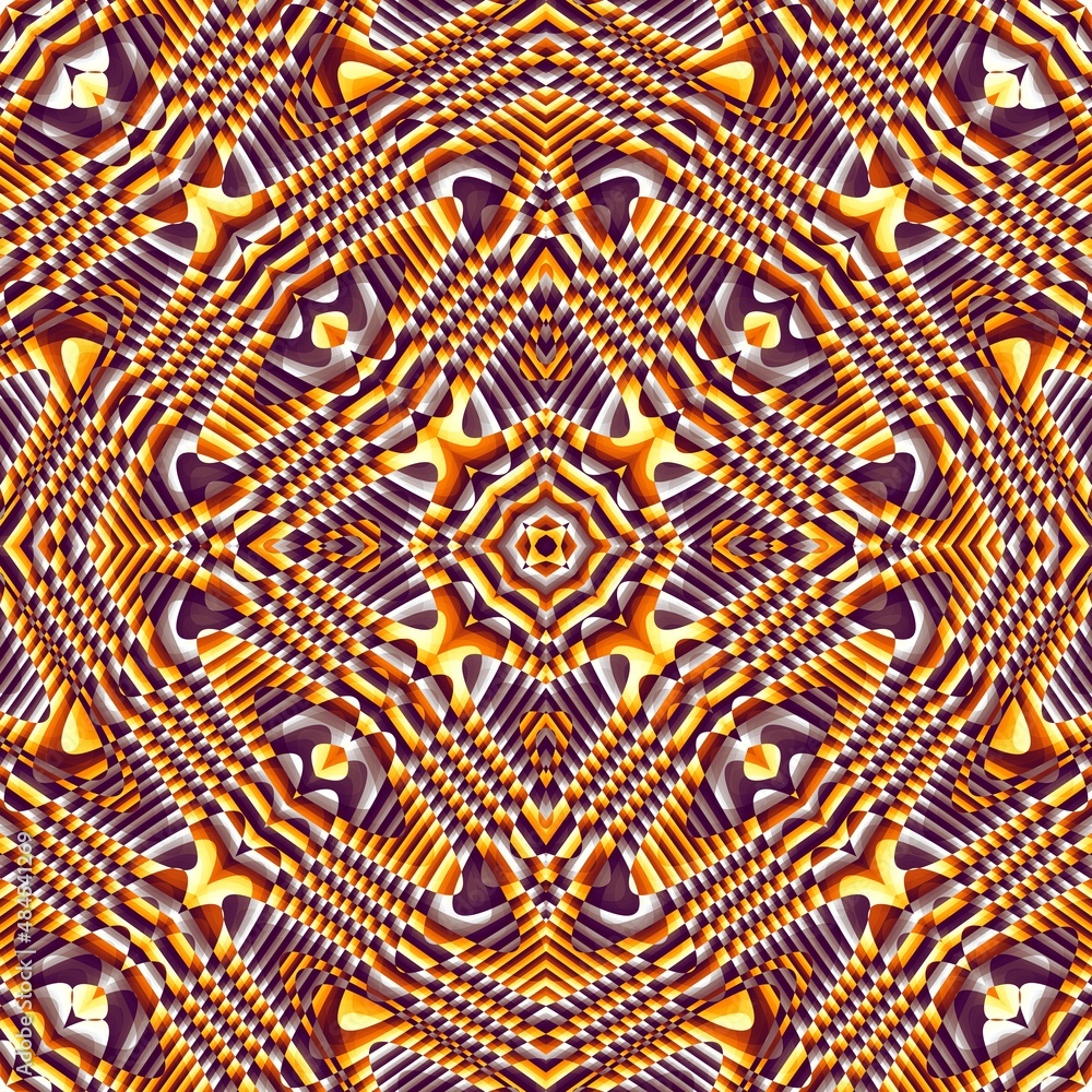 Abstract fractal pattern. Abstract fractal pattern.