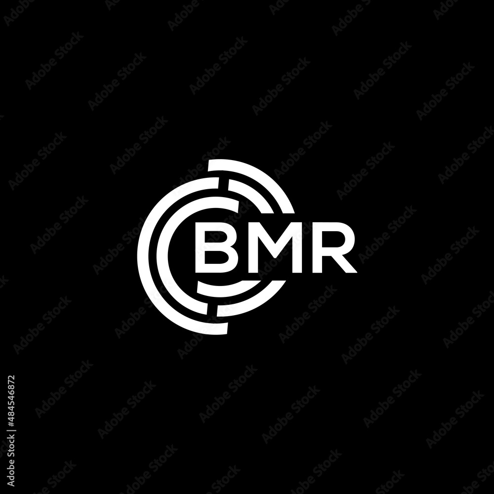 BMR letter logo design on black background. BMR creative initials letter logo concept. BMR letter design. BMR letter logo design on black background. BMR creative initials letter logo concept. BMR letter design.