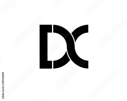 dx dc xd x d initial letter logo photo