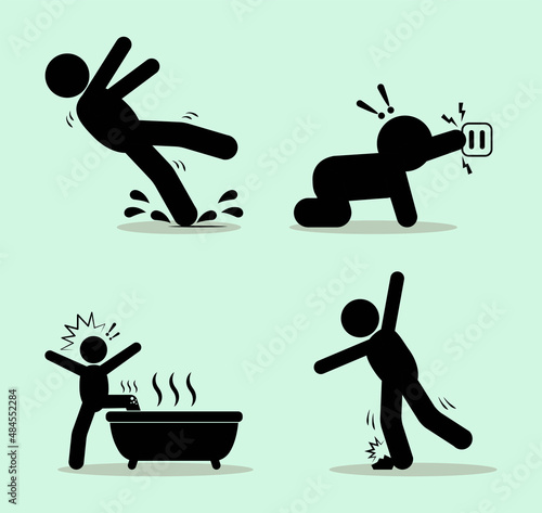 potential accidents icons