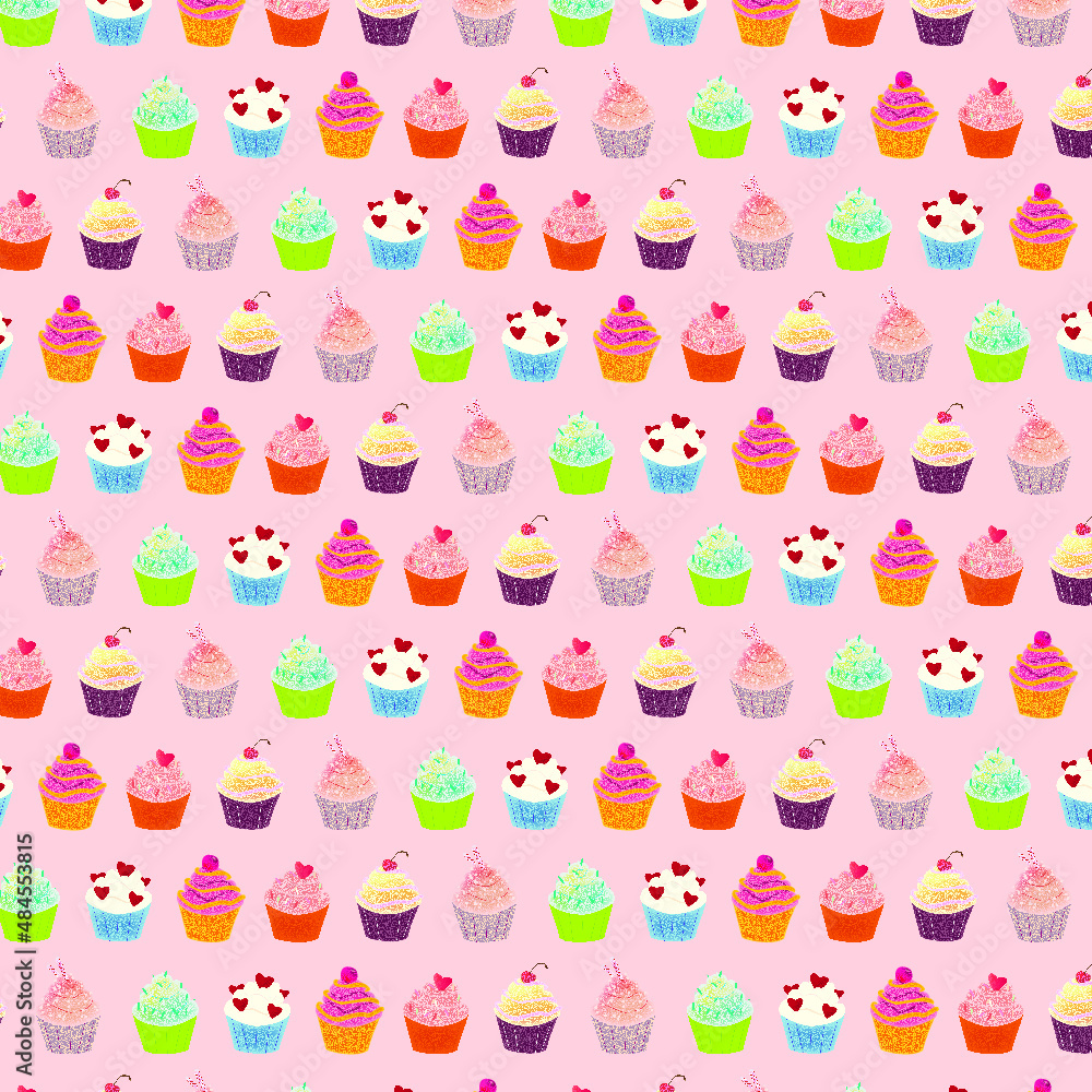 Cupcakes on Pink Cupcakes on Pink