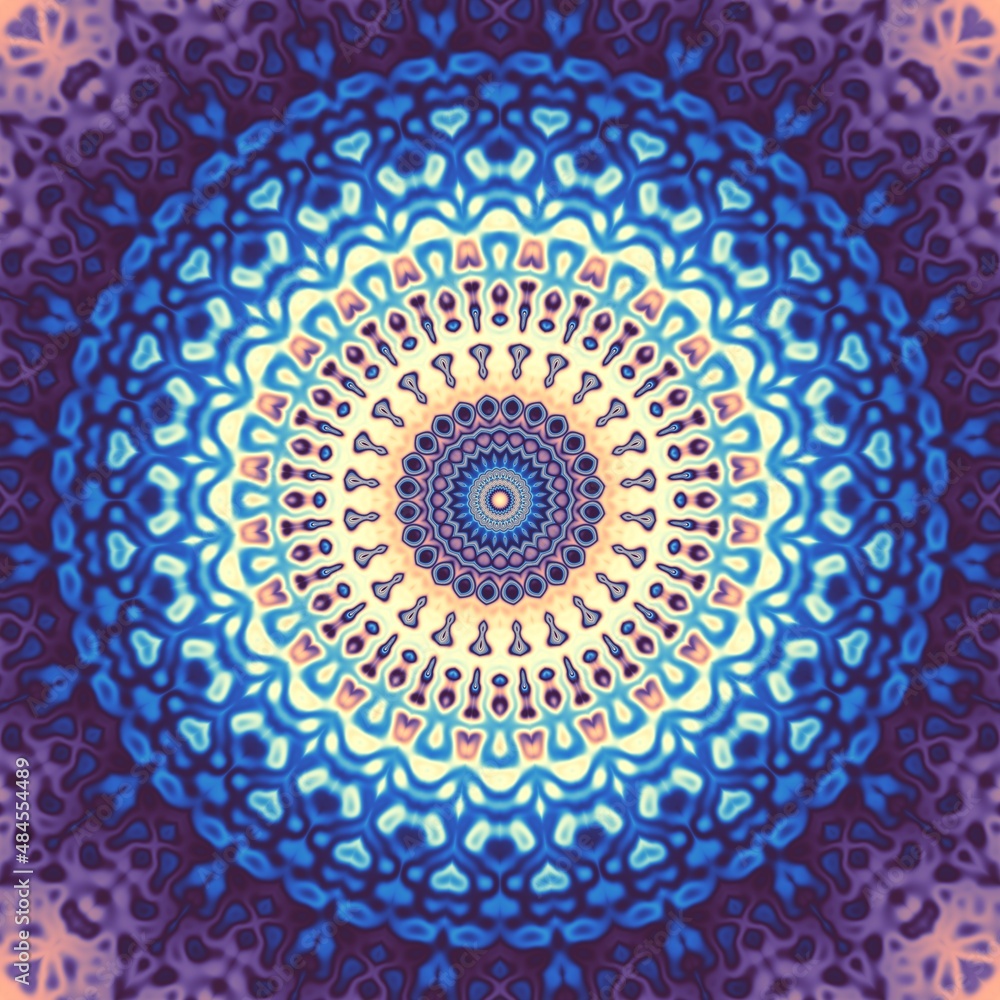 Abstract symmetric pattern Abstract symmetric pattern