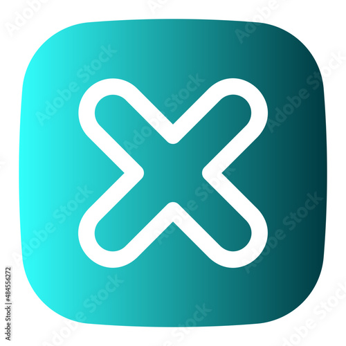 failed gradient icon