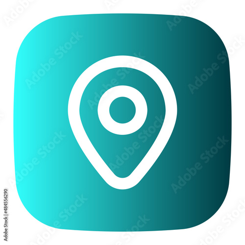 location gradient icon