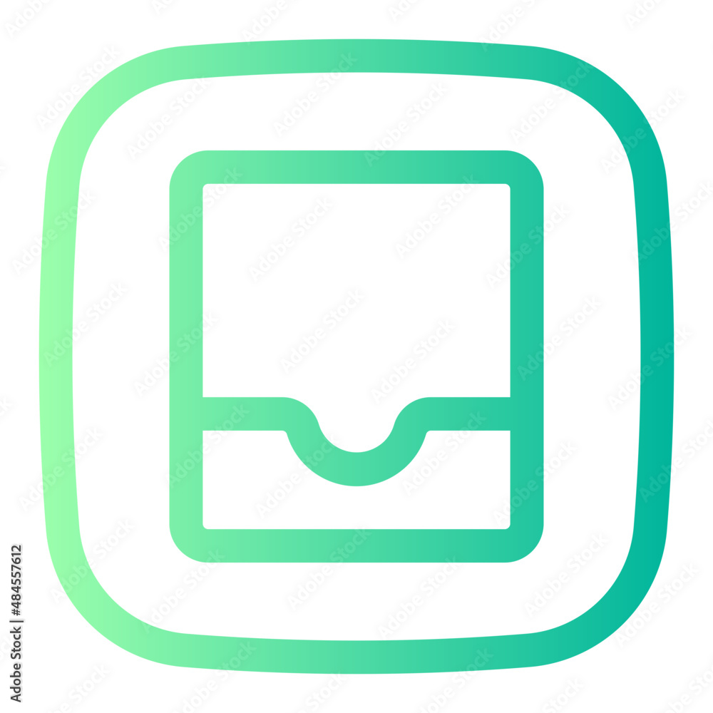 folder gradient icon folder gradient icon