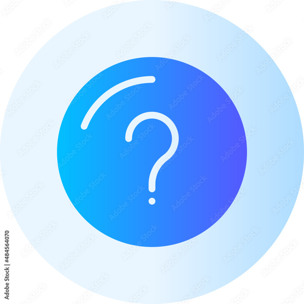 question mark gradient icon question mark gradient icon