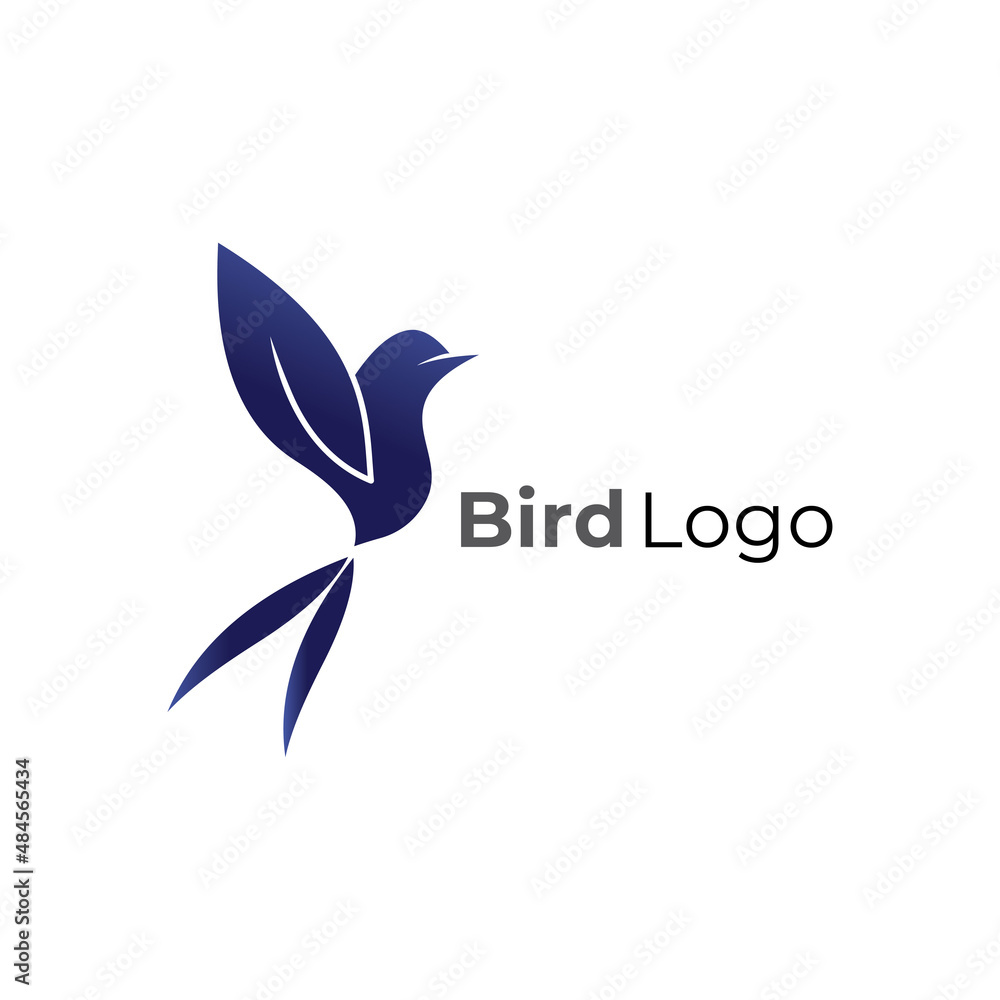 Abstract Simple Bird with minimalist style logo for your business. Abstract Simple Bird with minimalist style logo for your business.