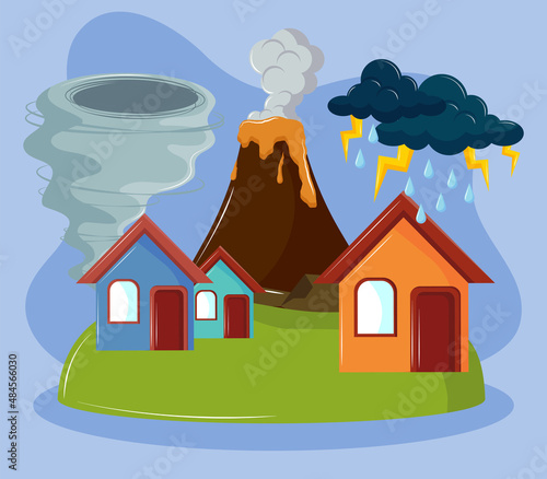 different natural disasters