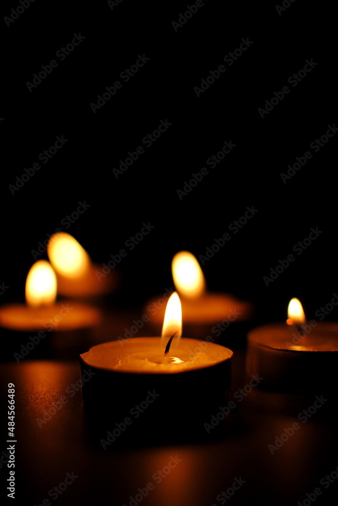 candles in the dark candles in the dark