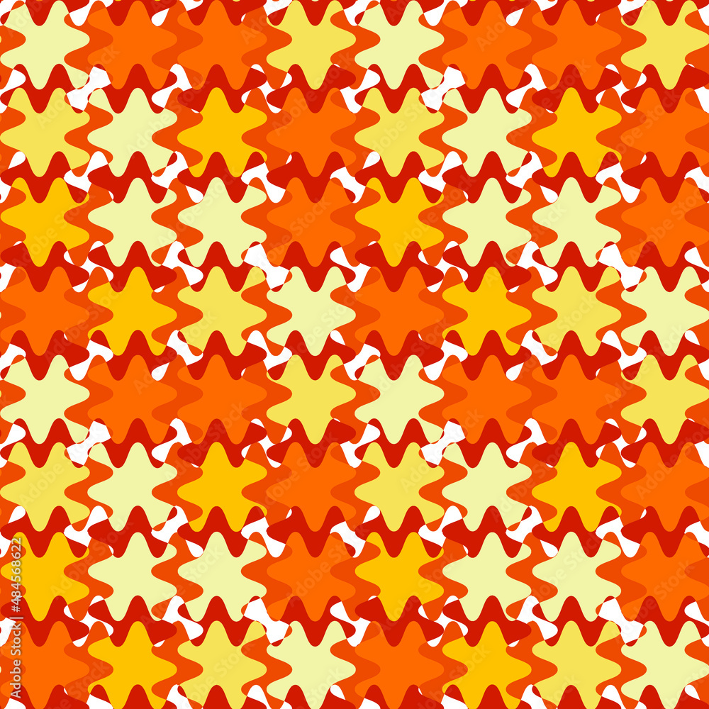 A seamless pattern on a square background is a patchwork mat made of different colored spots A seamless pattern on a square background is a patchwork mat made of different colored spots