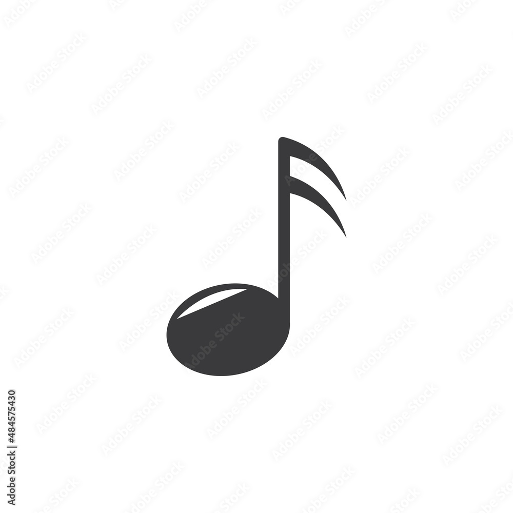 Music Note Icon Vector illustration design Music Note Icon Vector illustration design