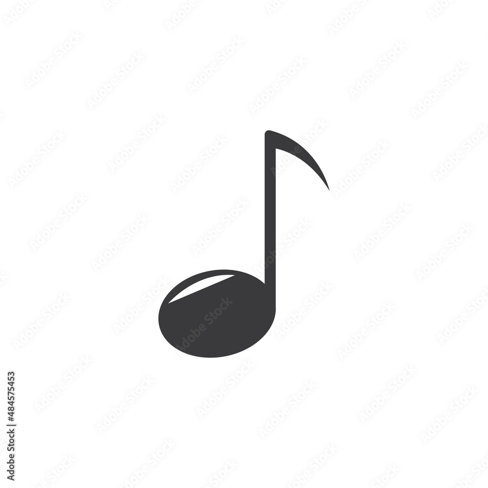 Music Note Icon Vector illustration design Music Note Icon Vector illustration design