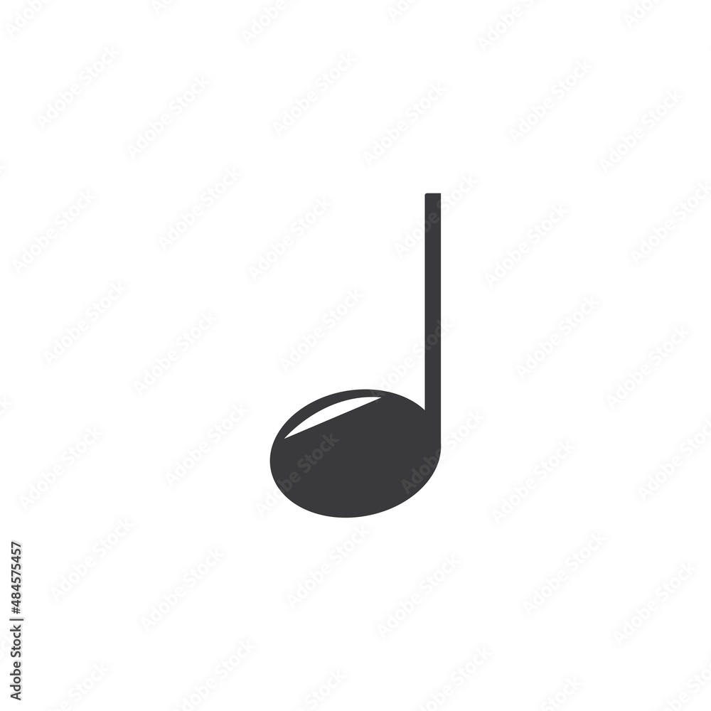 Music Note Icon Vector illustration design Music Note Icon Vector illustration design