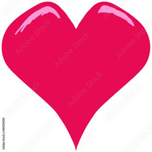 Corazón rojo