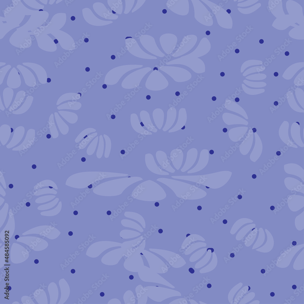 Seamless design Batik with plant . Seamless design Batik with plant .