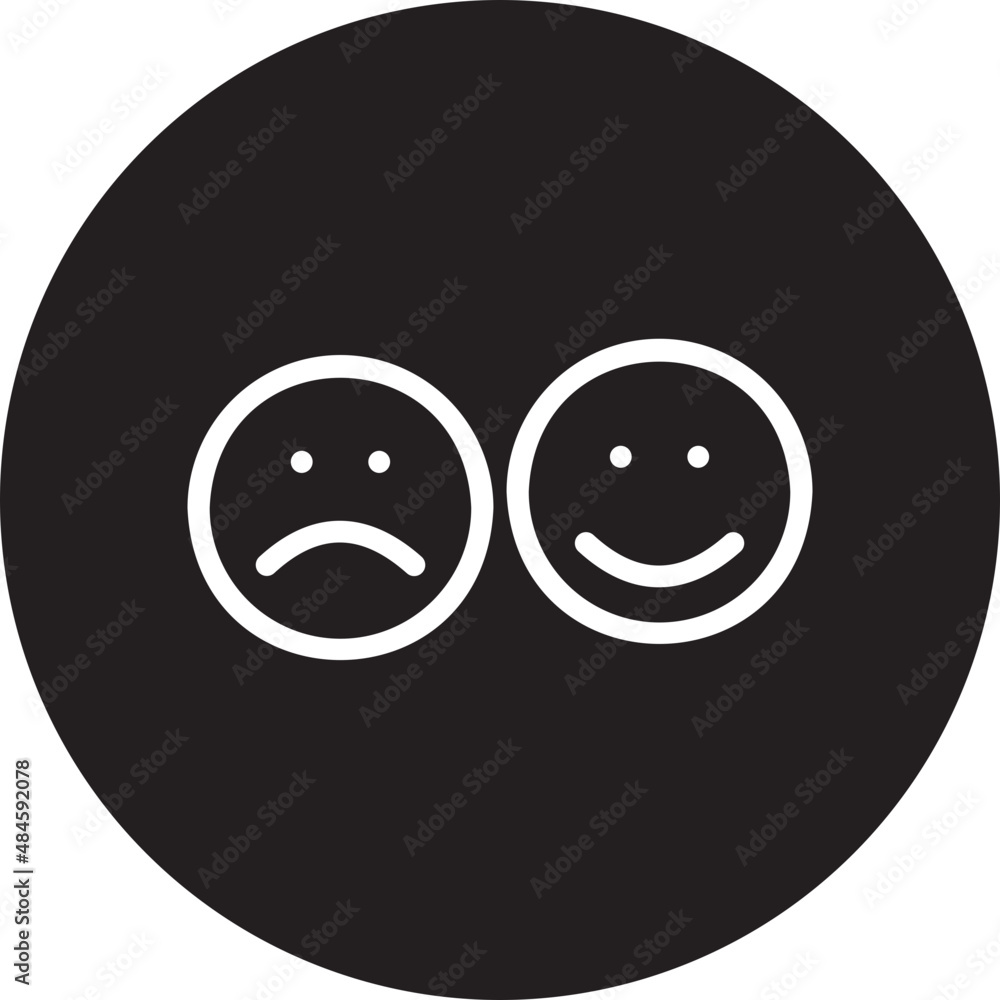 Fototapeta premium rating glyph icon