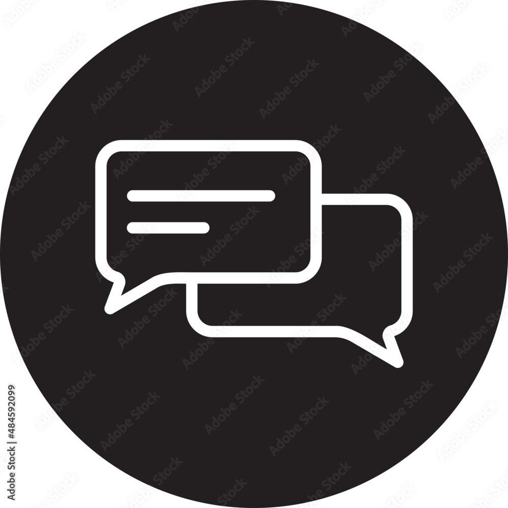 speech bubble glyph icon speech bubble glyph icon