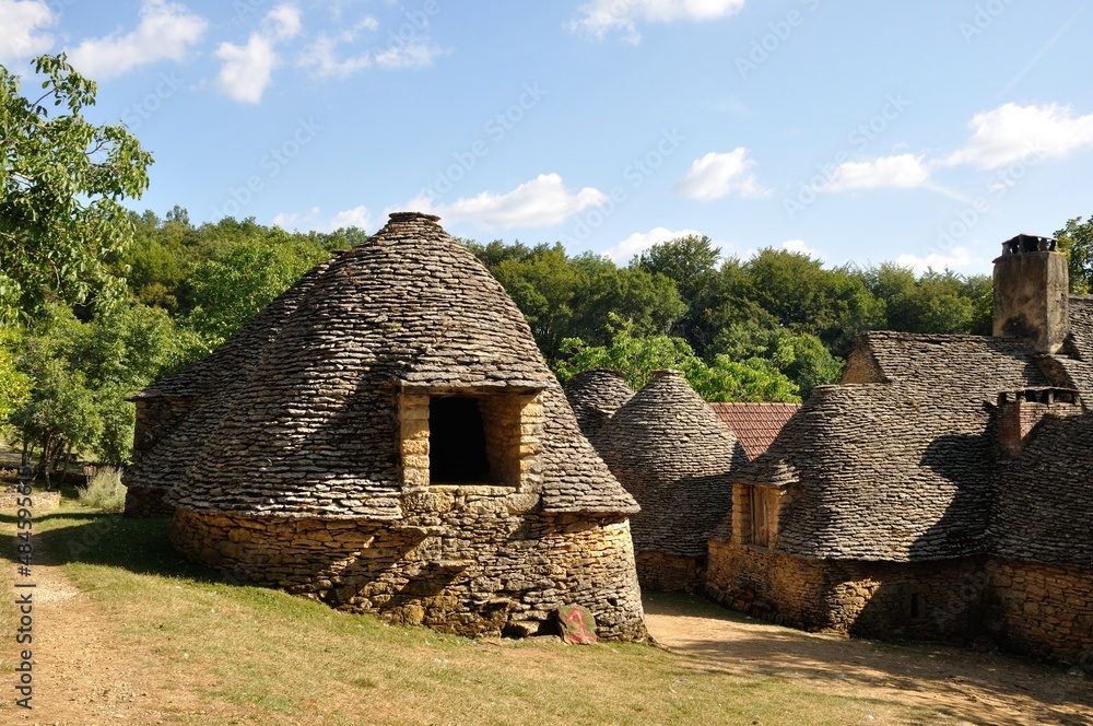 The bories of Breuil in Dordogne