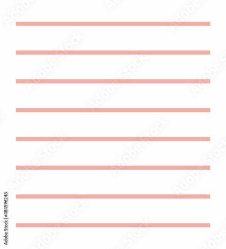 Pink lines or stripes. Isolated vector element on a transparent background