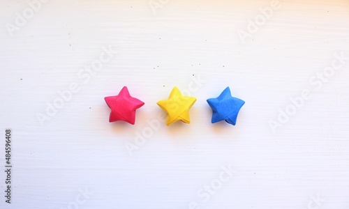 Paper wishing stars