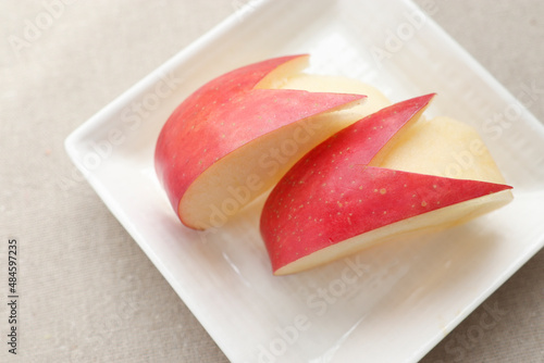 お弁当に入れるうさぎりんご