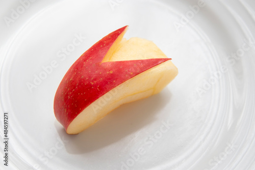 うさぎにカットされたりんご