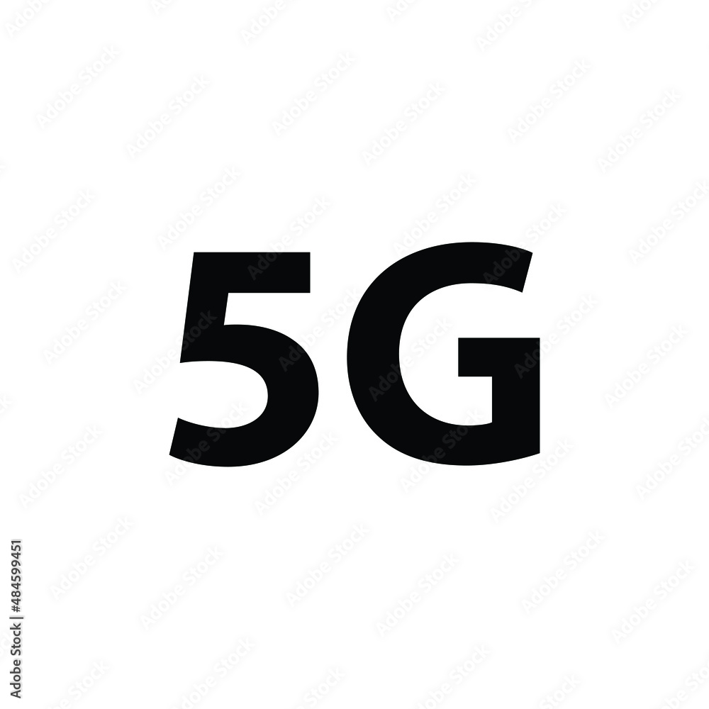 5g internet icon. icon for mobile phone or smart device. 