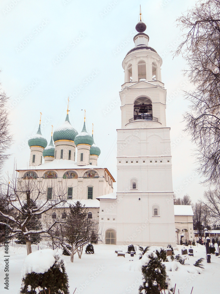 Obraz premium Монастырский погост