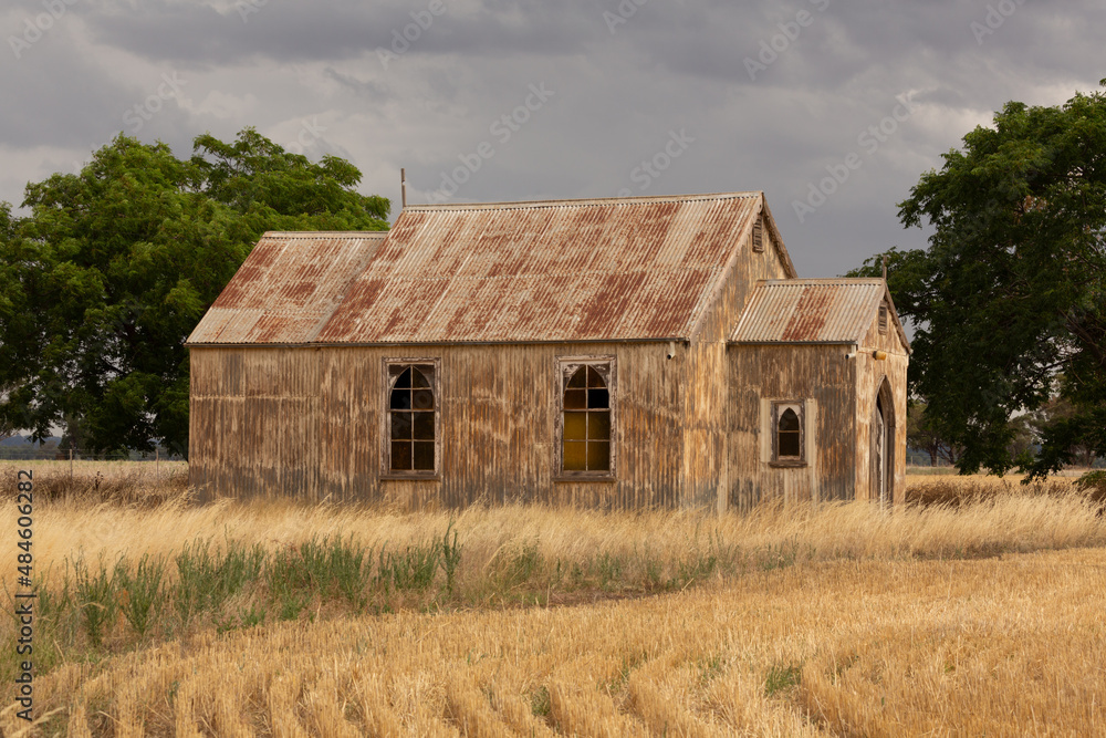 Rustic old abandoned church in rural NSW Australia Rustic old abandoned church in rural NSW Australia