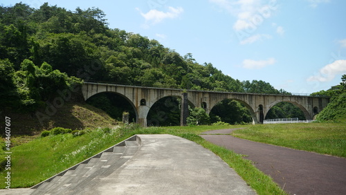 日本の古い鉄橋。 © natural_landscape