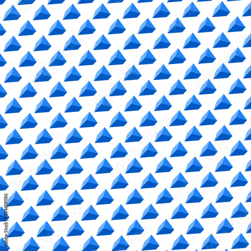 seamless geometric pattern with triangles