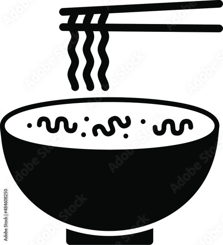 Chinese Food Glyph Icon