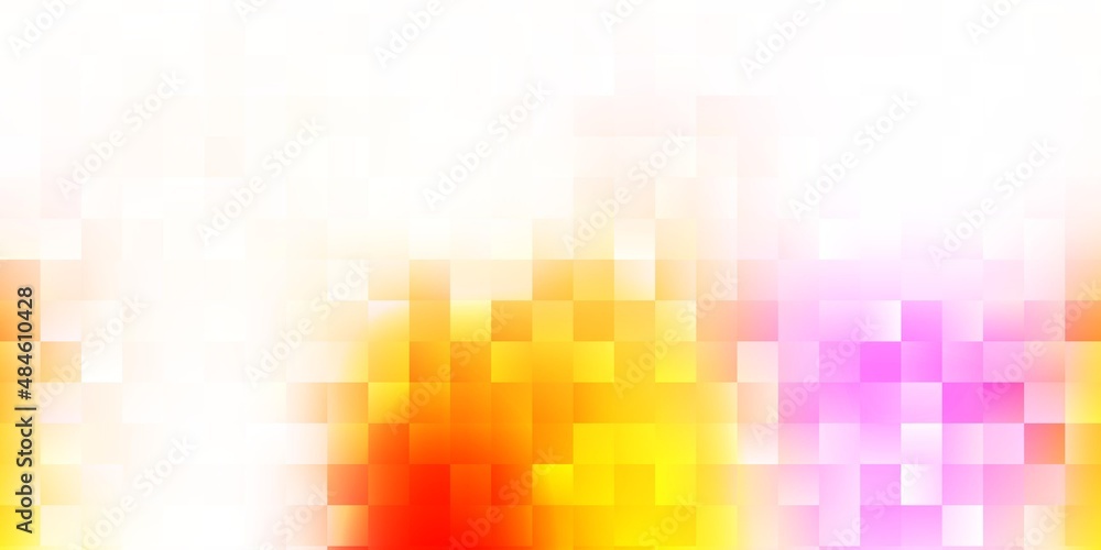 Light pink, yellow vector template with abstract forms. Light pink, yellow vector template with abstract forms.